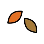Fallen Leaf SVG Icon